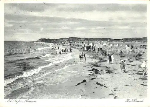 Norddorf Amrum Strand Kat. Norddorf