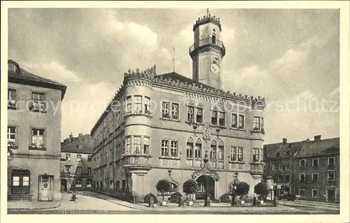 Hof Saale Rathaus Kat. Hof
