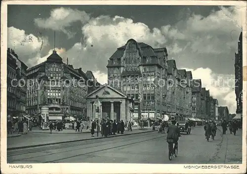 Hamburg Monckebergstrasse Kat. Hamburg