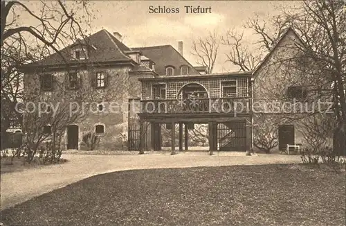 Weimar Thueringen Schloss Tiefurt / Weimar /Weimar Stadtkreis