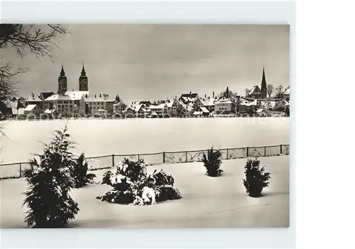 Bad Waldsee Ortsansicht Winter Kat. Bad Waldsee