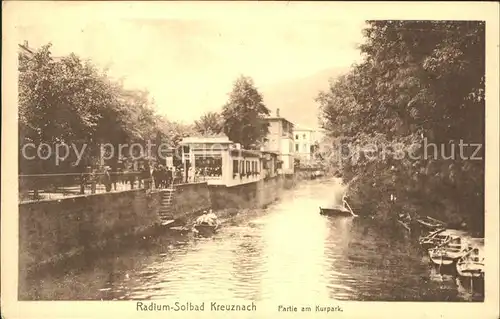 Bad Kreuznach Partie am Kurpark Kat. Bad Kreuznach