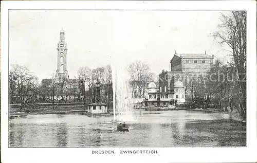 Dresden Zwingerteich Kat. Dresden Elbe