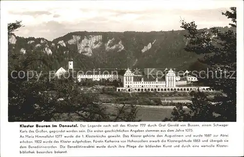 Beuron Donautal Kloster / Beuron /Sigmaringen LKR