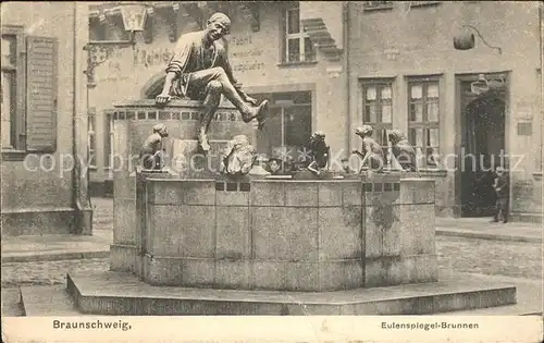 Braunschweig Eulenspiegel Brunnen Kat. Braunschweig