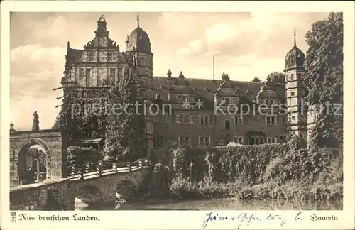 Hameln Schloss Haemelschenburg Kat. Hameln