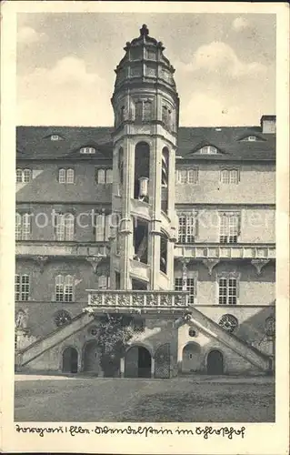 Torgau Schlosshof Kat. Torgau