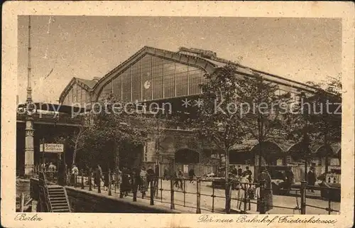 Berlin Bahnhof Friedrichstrasse  Kat. Berlin