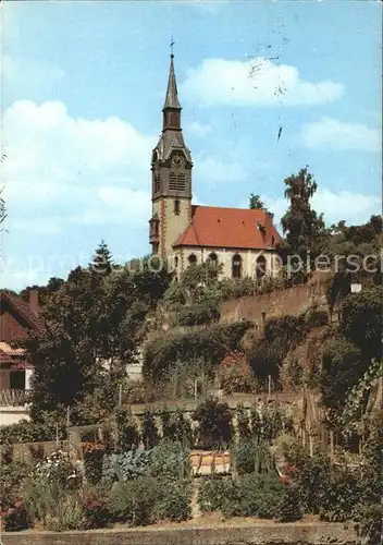 Herbolzheim Breisgau evangelische Kirche Kat. Herbolzheim