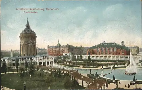 Mannheim Friedrichsplatz Jubilaeumsausstellung Kat. Mannheim