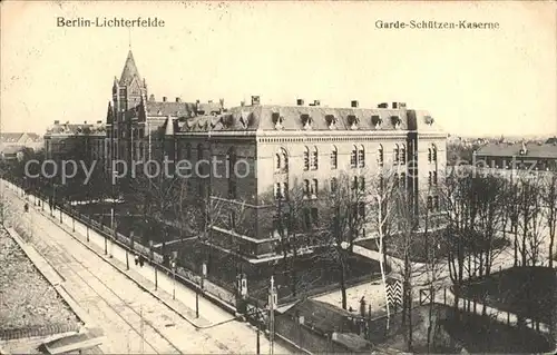 Lichterfelde Berlin Garde-Schuetzen-Kaserne / Berlin /Berlin Stadtkreis