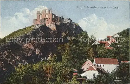 Falkenstein Pfalz Burg Kat. Falkenstein