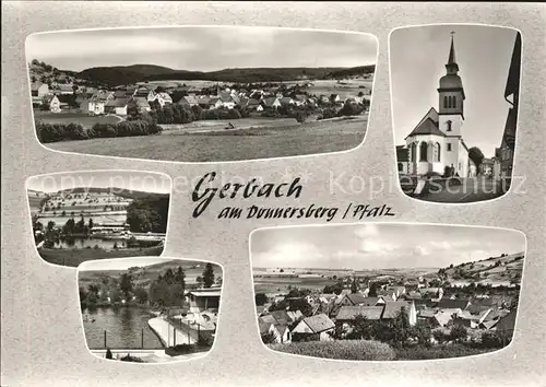 Gerbach Pfalz Teilansichten Kat. Gerbach