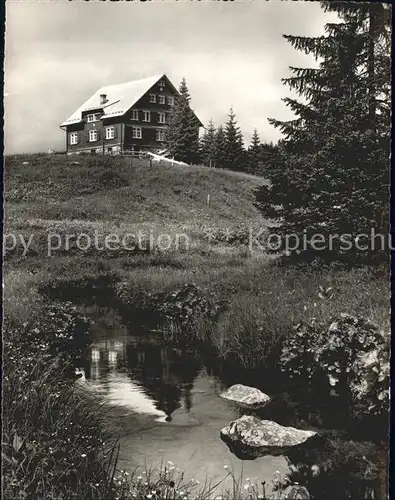 Schwaegalp Naturfreundehaus Kat. Schwaegalp