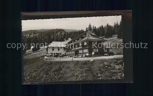 Feldberg Schwarzwald Gasthof Todtnauerhuette  Kat. Feldberg (Schwarzwald)