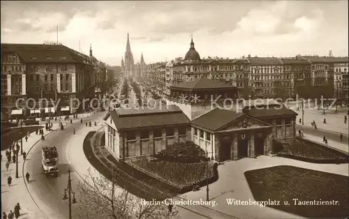 Charlottenburg Wittenbergplatz und Tauentzienstrasse / Berlin /Berlin Stadtkreis