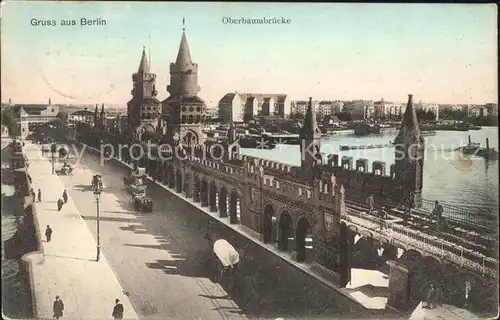 Berlin Oberbaumbruecke Kat. Berlin