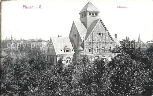 Plauen Vogtland Lutherhaus Kat. Plauen