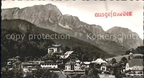 Berchtesgaden  Kat. Berchtesgaden