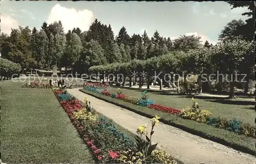 Emmendingen Stadtgarten mit Kriegerehrenmal Kat. Emmendingen