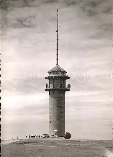 Feldberg Schwarzwald Fernsehturm Kat. Feldberg (Schwarzwald)