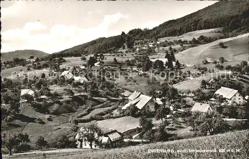 Endenburg Ortsblick Kat. Steinen