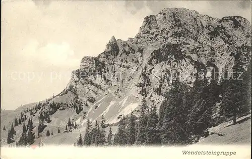 Bayrischzell Wendelsteingruppe Kat. Bayrischzell