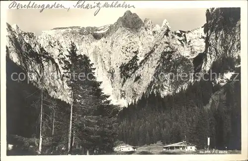 Berchtesgaden Scharitzkehlalm mit Goellwand Kat. Berchtesgaden
