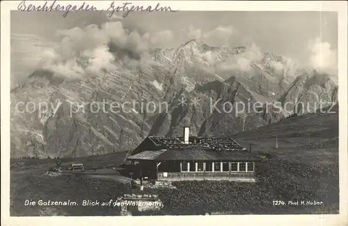 Berchtesgaden Gotzenalm Kat. Berchtesgaden