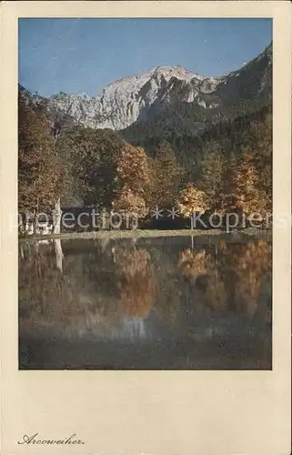 Berchtesgaden Arcoweiher Kat. Berchtesgaden