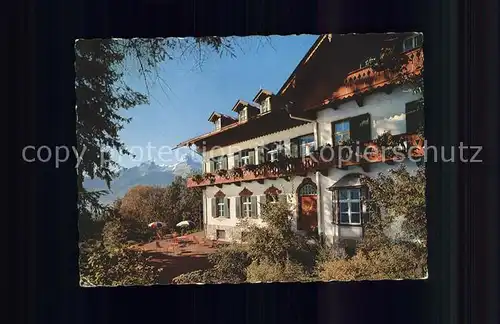 Berchtesgaden Kindersanatorium Schoensicht Kat. Berchtesgaden