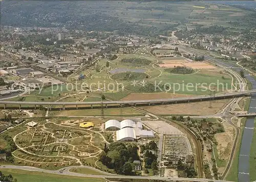 Loerrach Landesgartenschau Fliegeraufnahme Kat. Loerrach