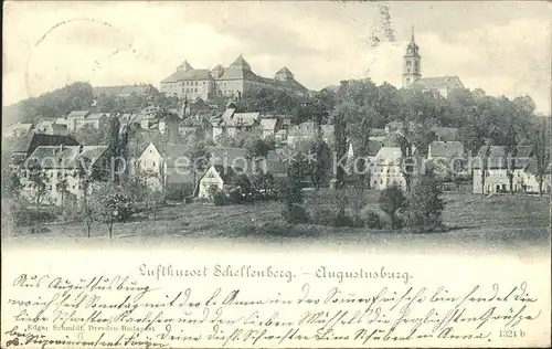 Augustusburg mit Schellenberg Kat. Augustusburg