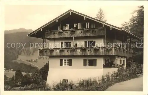 Berchtesgaden Haus Friesenegger  Kat. Berchtesgaden