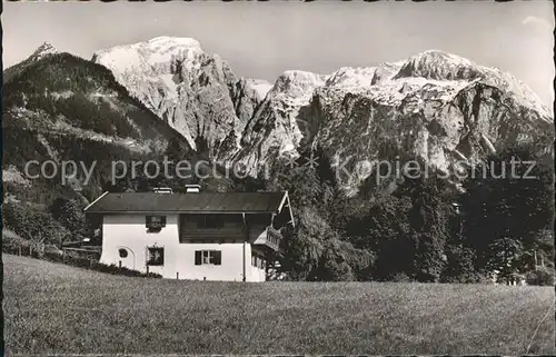 Stanggass Berchtesgaden Haus Wiehl Kat. Bischofswiesen