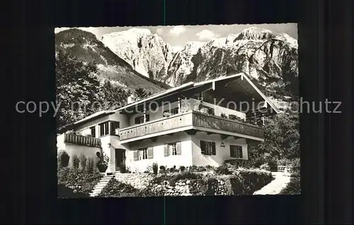 Berchtesgaden Haus Gmundtal Kat. Berchtesgaden