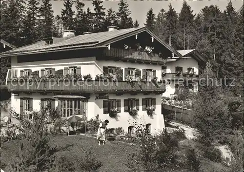 Berchtesgaden Fremdenheim Im Sonnenwinkl Rostwald Kat. Berchtesgaden