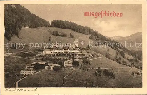 Oberstdorf Sanatorium Wasach Kat. Oberstdorf