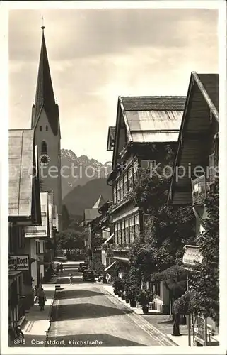 Oberstdorf Kirchstrasse Kat. Oberstdorf