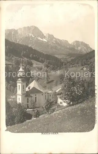 Maria Gern Kirche Kat. Berchtesgaden