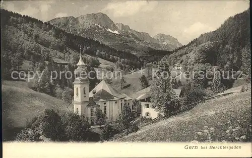 Berchtesgaden Kirche Maria Gern Kat. Berchtesgaden