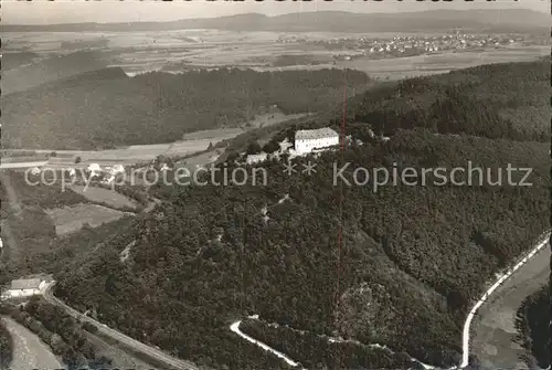 Kirn Nahe Schloss Wartenstein Fliegeraufnahme Kat. Kirn