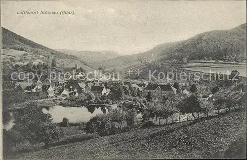 Schoenau Pfalz Ortsansicht Kat. Schoenau (Pfalz)