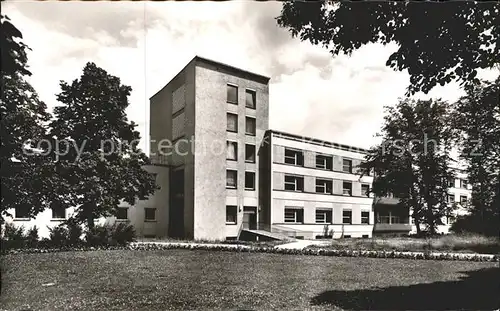 Pirmasens Staedt. Krankenhaus Innenhof  Kat. Pirmasens