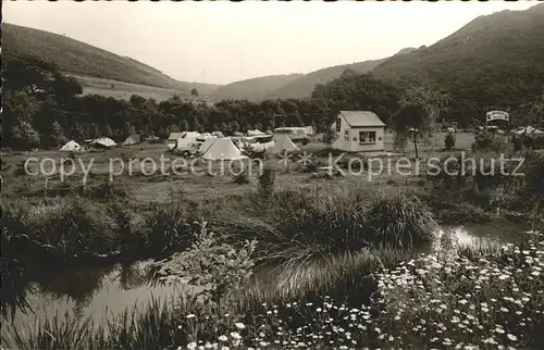 Hahnenbach Gaststaette zur alten Tanne Musterferienplatz Camping  Kat. Hahnenbach