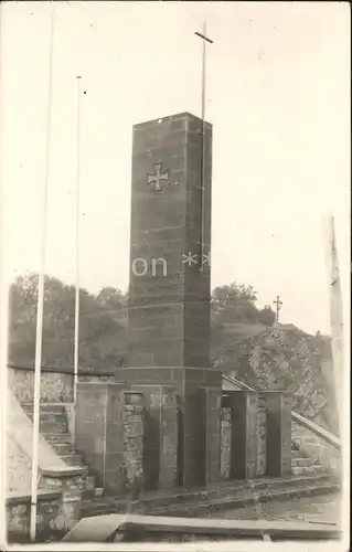 Besseringen Denkmal Gefallenen Kat. Merzig