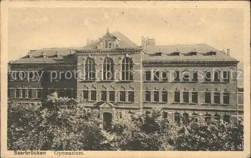 Saarbruecken Gymnasium Kat. Saarbruecken