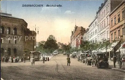 Saarbruecken Reichstrasse  Kat. Saarbruecken