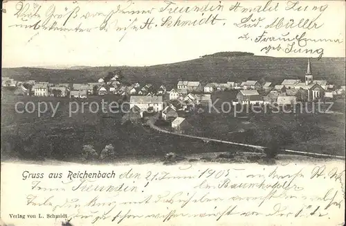 Reichenbach Birkenfeld Ortsansicht Kat. Reichenbach
