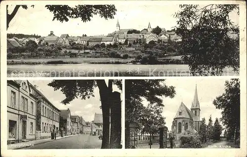 Baumholder Nahe Kath. Kirche Hauptstrasse Kat. Baumholder